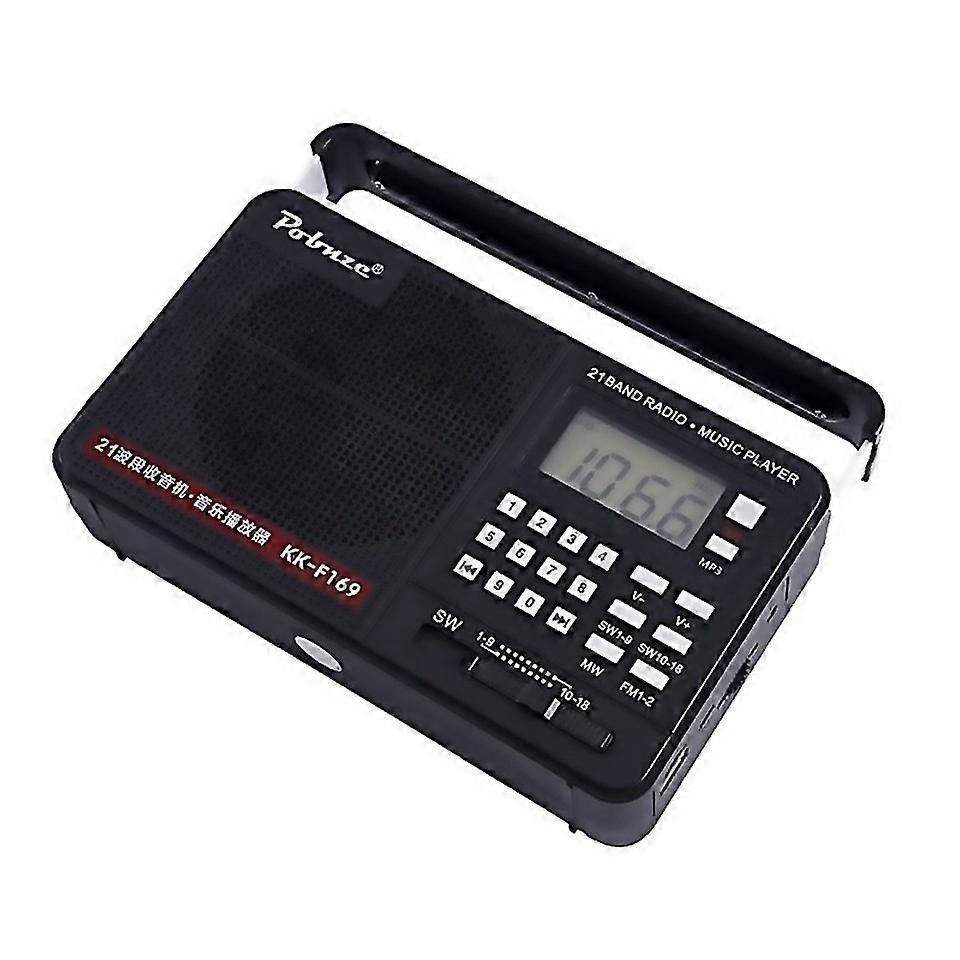 For Fm Sw Elder Radio Mp3 Radio Portable Digital Display 21