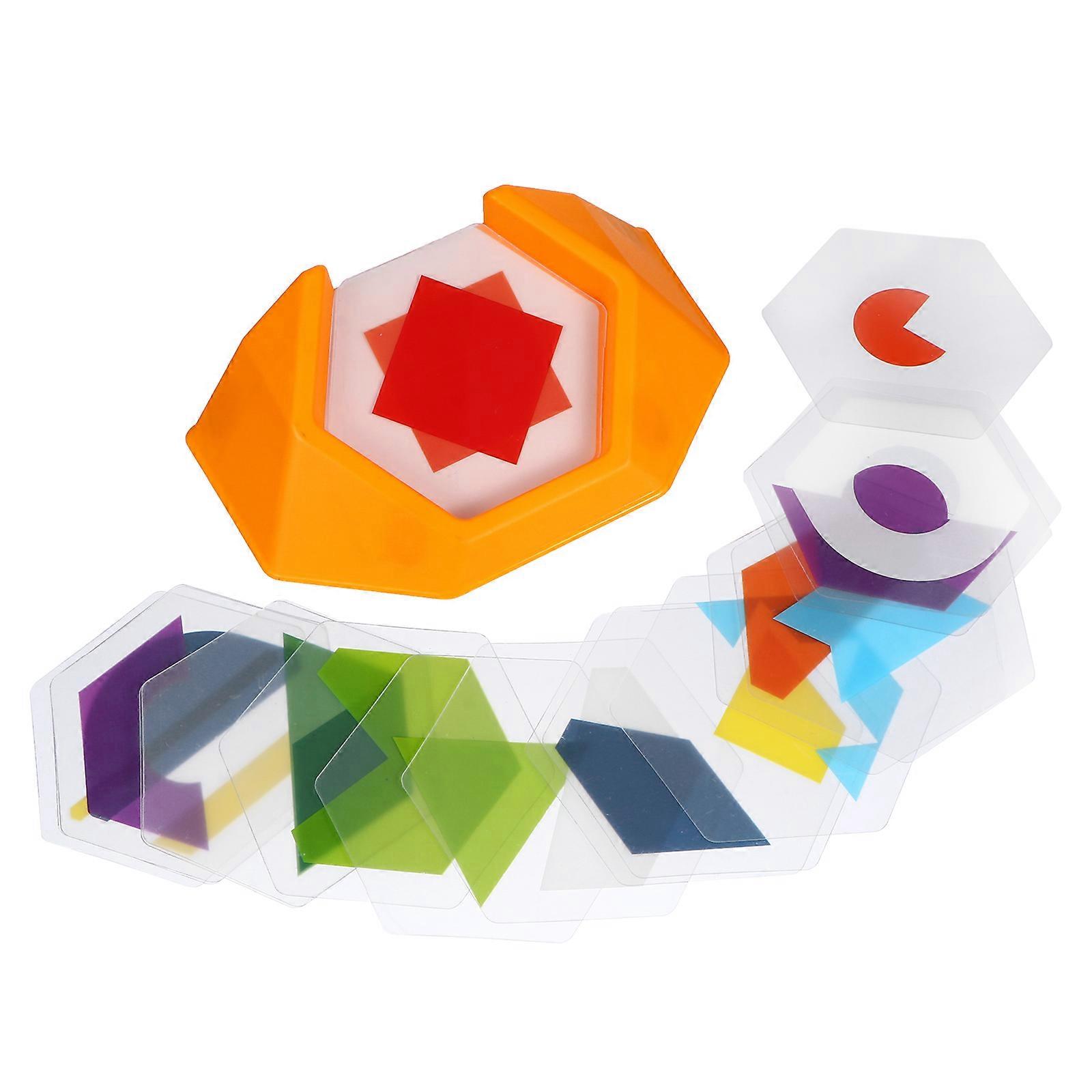 Educational Toy Colorful Jigsaw Puzzle for Kids Playing with 1 Box