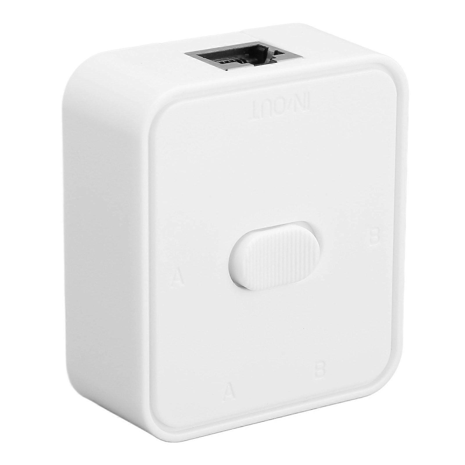 Gigabit-Netzwerk-Switch 2 Port 10/100/1000Mbps 2 In 1 Out 1 Out 1 In 2 Out PoE-Extender-Switch RJ45-Netzwerk-Splitter-Adapter