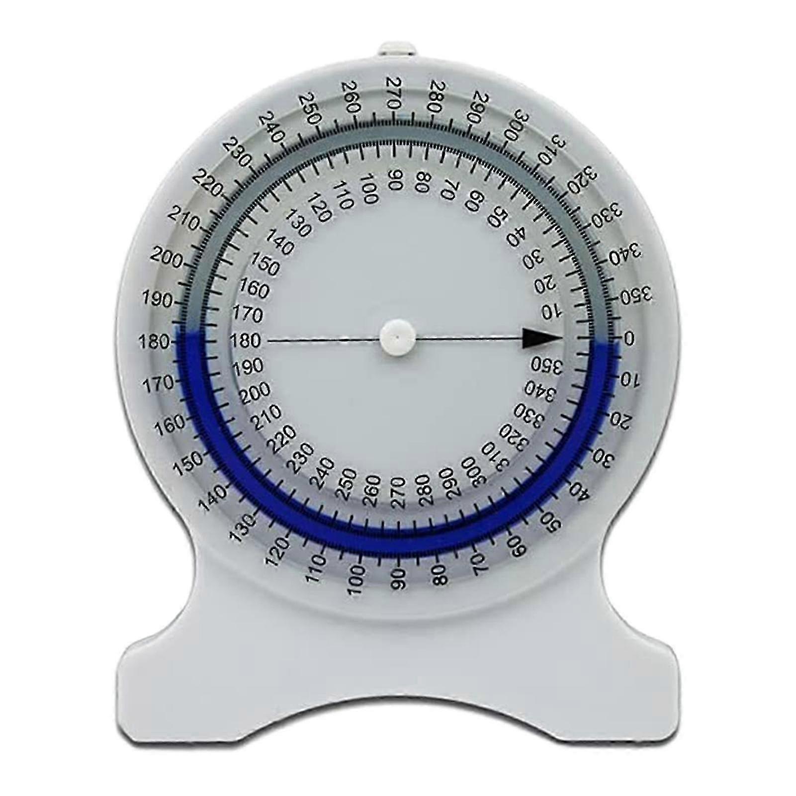 Bubble Inclinometer Leak Free Complete Range Of Motion Measuring Tool Portable Home Angle Instrument Level