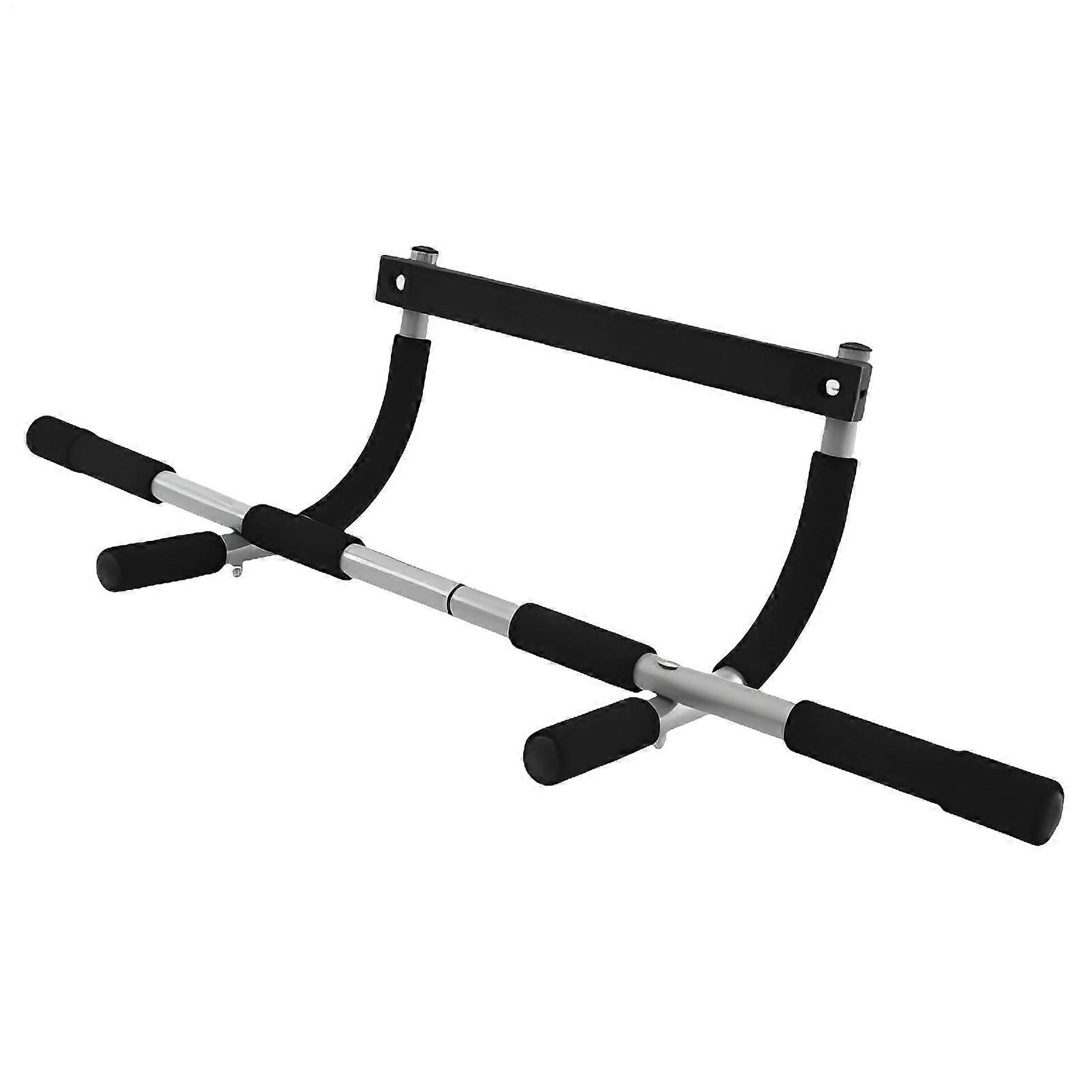 Door Frame Pullup Bar Screwless Upper Body Workout For Home Gym Repolystyrene Training Bar For Back And Abdominals