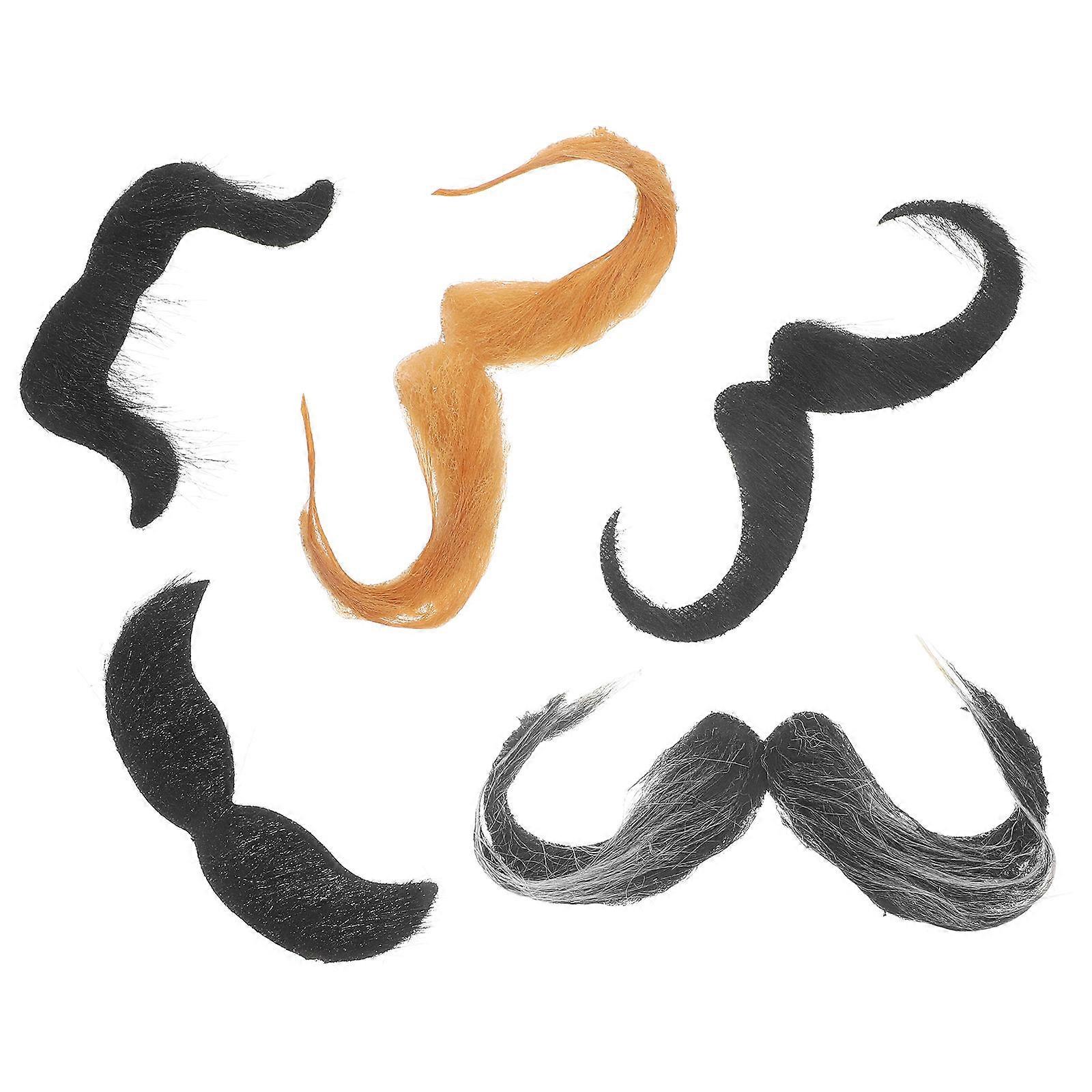 Halloween Party Props Fake Mustache Beard for Decoration 4Sets