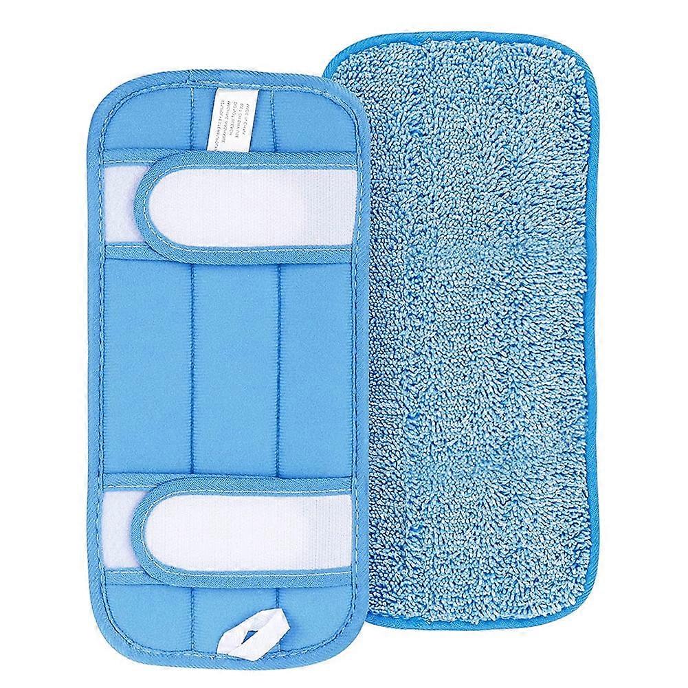 2Pcs Microfiber Reusable Mop Pad for Swiffer Sweeper Machine Washable Mop Pad Refills