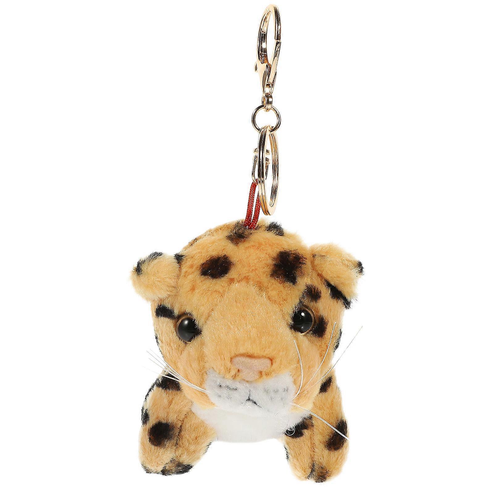 Animal Plush Keychain Pendant for Decoration 4Pcs Soft Plush Hanging Toys