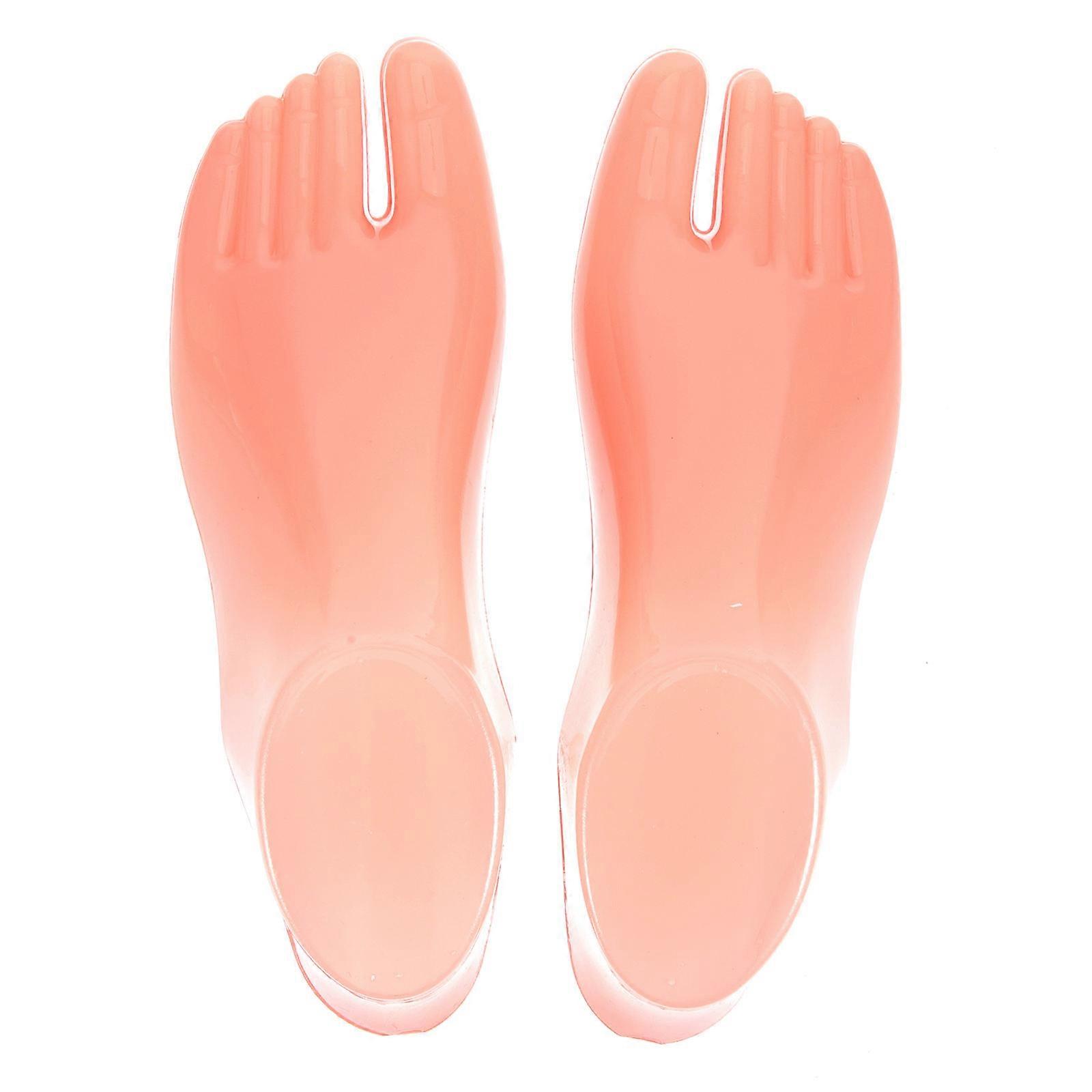 Female Shoes Filler Display Model Foot Support For Retail 9.04x3.34x2.95in 5Pairs