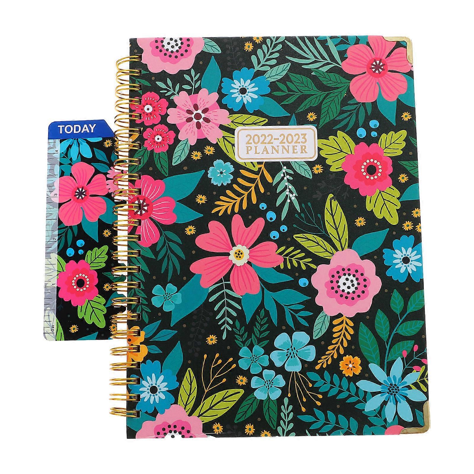 Fashion Planner for Professionals 2Pcs Rectangular Planner Book Monthly Planning School Use