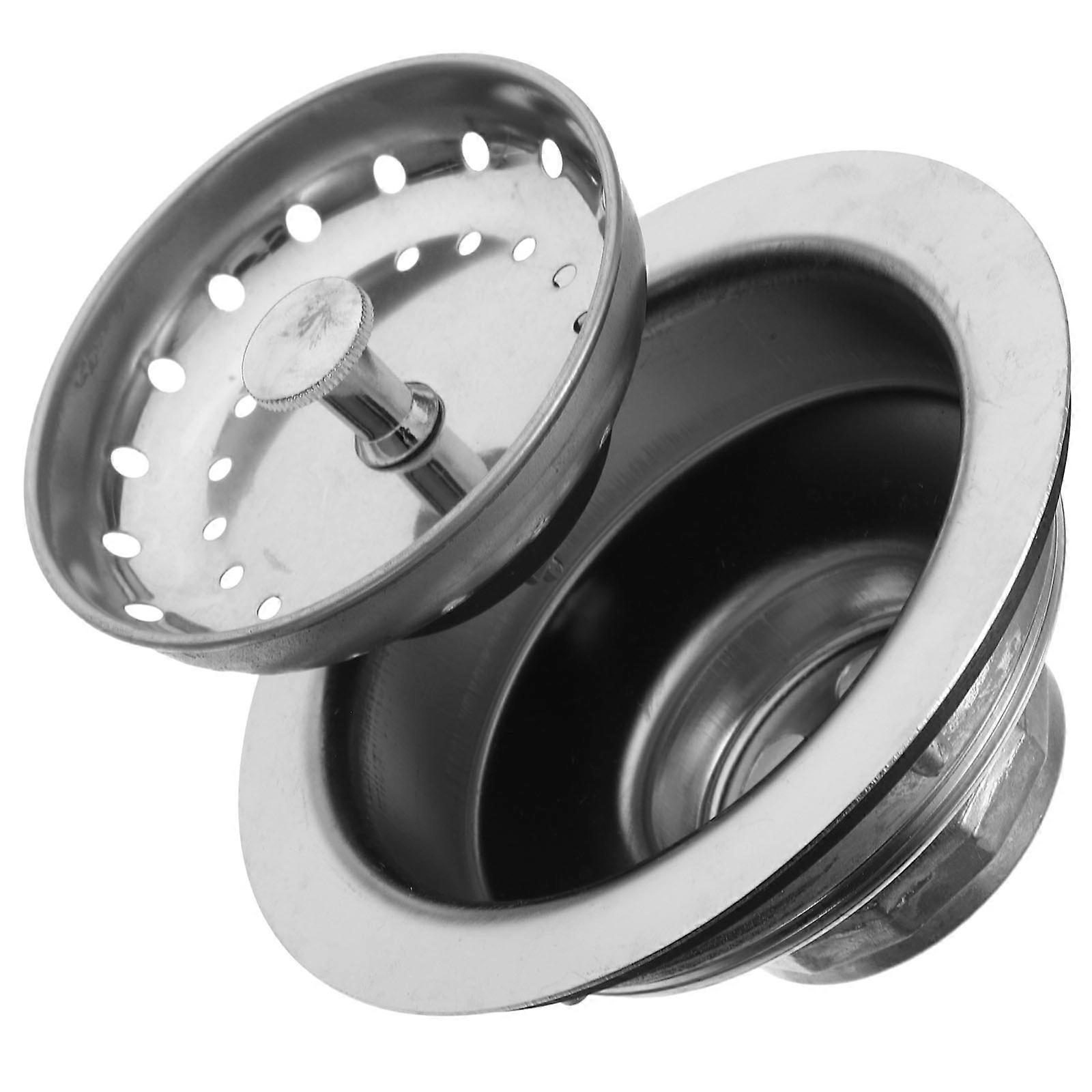 Anti-Clogging Garbage Strainer Copper Kitchen Sink Filter 3Pcs