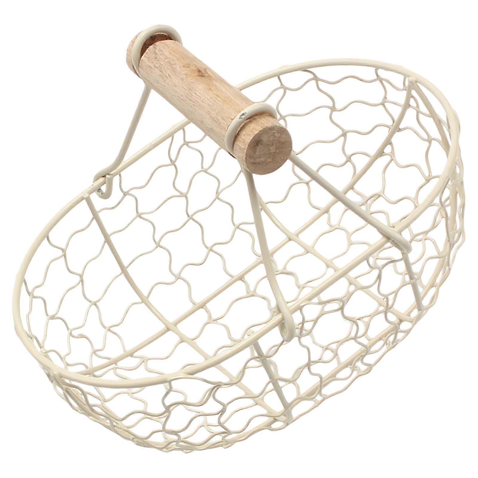 Household Storage Basket for Fruit and Bread 2Pcs Kitchen Organizer