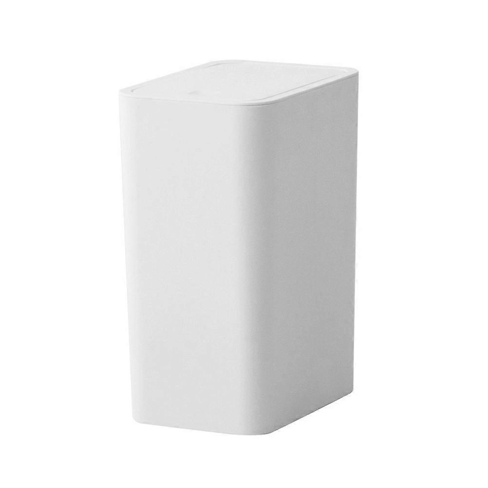 Kitchen Trash Bin Large Capacity Bathroom Use Press Top Garbage Can 1Pc