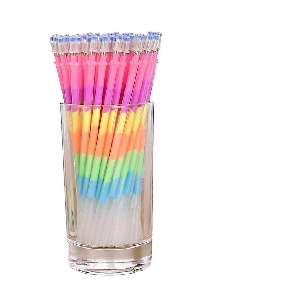 20Pcs Utility Gel Pen Refills for Scrapbooking Supplies Featuring Colorful Fluorescent Ink