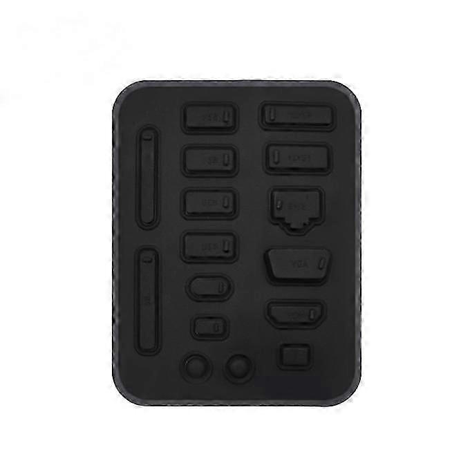 16Pcs Dust Plug Laptop Universal USB Dust Plug Computer Interface Waterproof Cover 2025