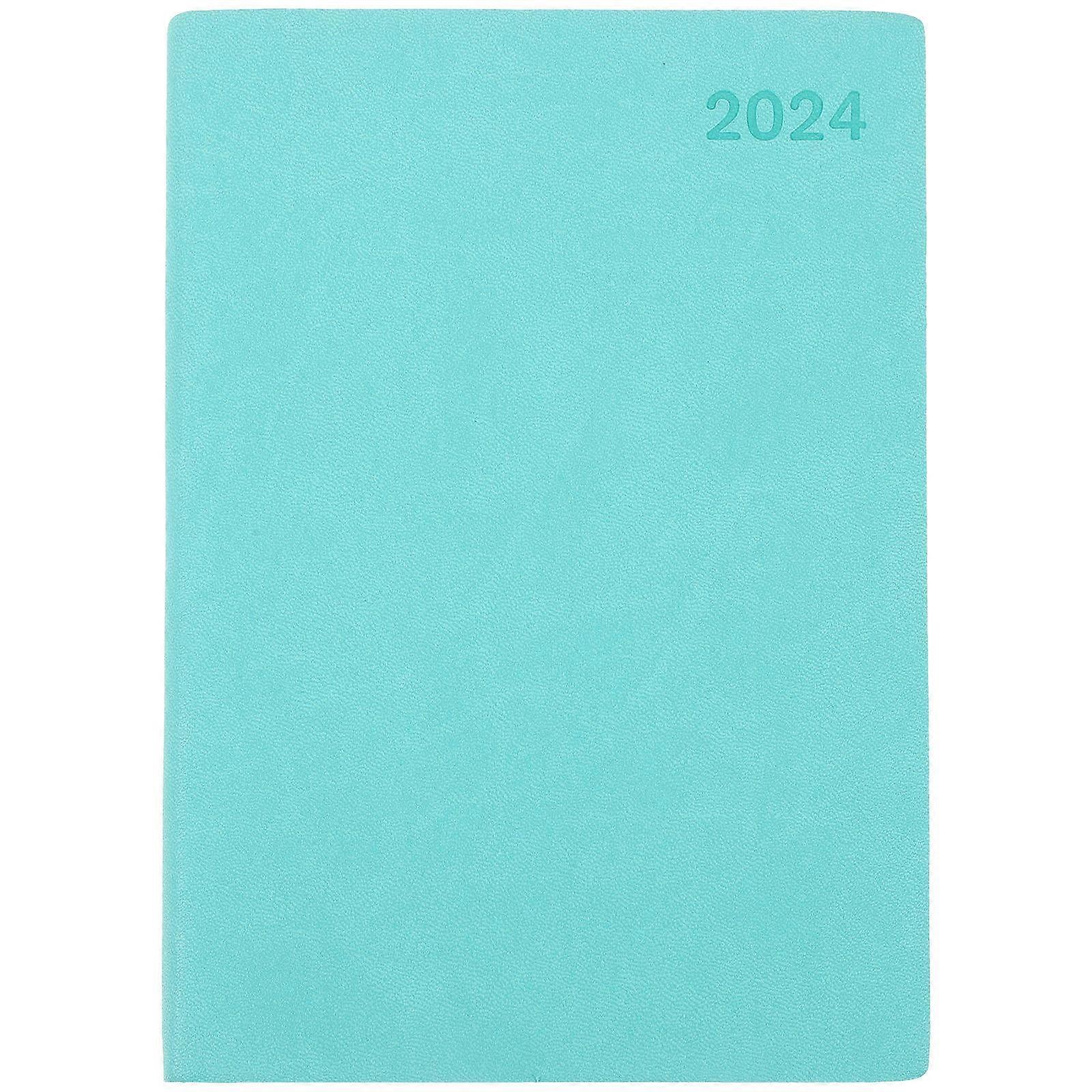 Daily Planner Notebook English for Home Use 4Pcs Set Light Green