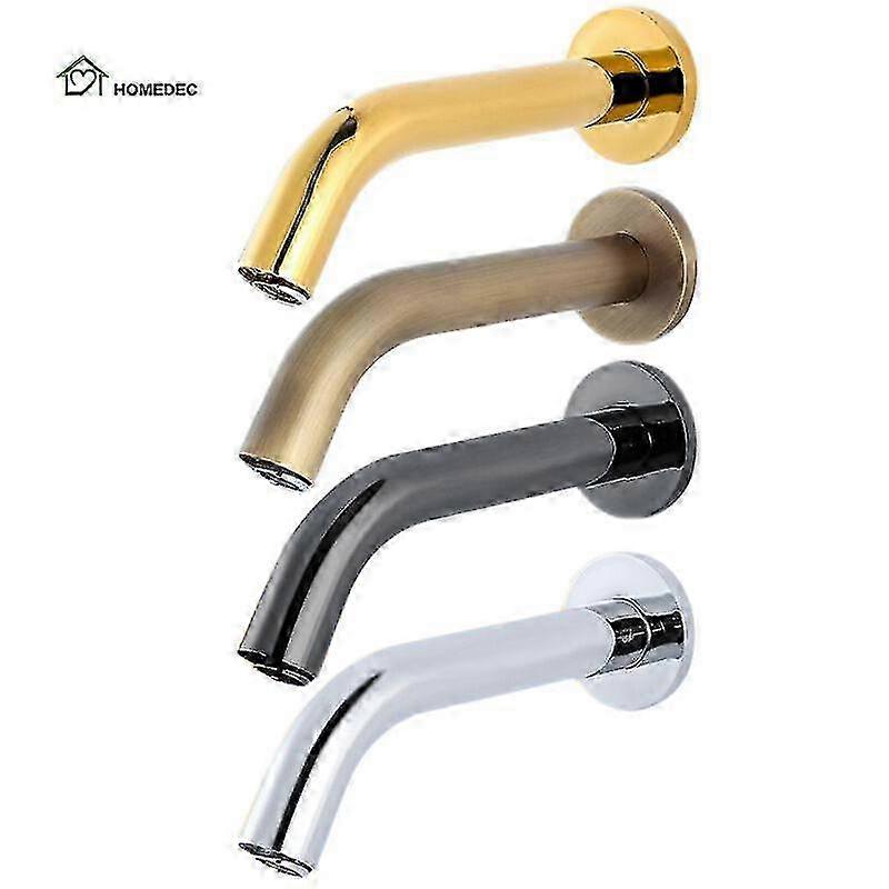 Robinet mural à capteur infrarouge automatique et économiseur d'eau électronique 2025