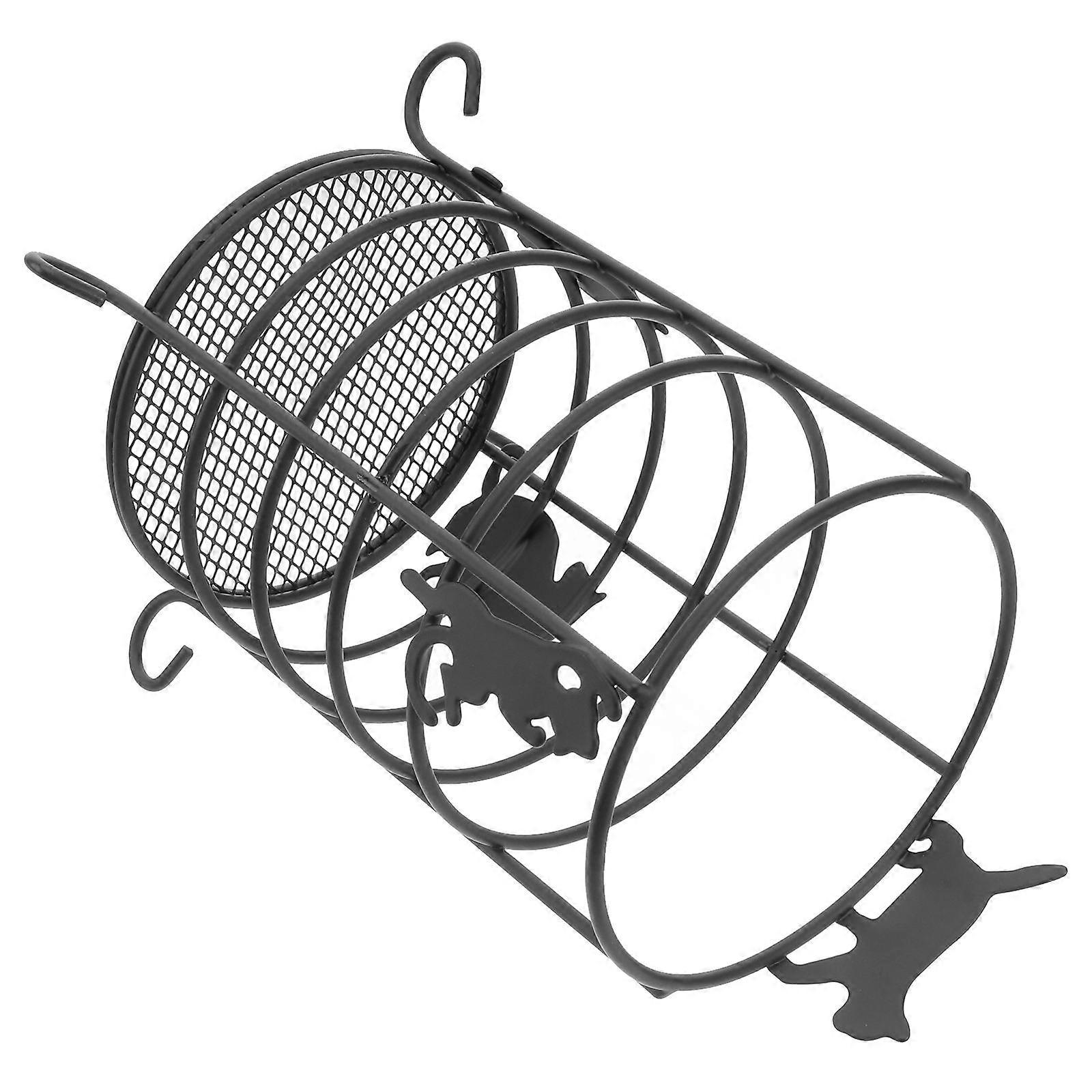 Pen Holder Iron Tableware Organizer for Storage 2Pcs