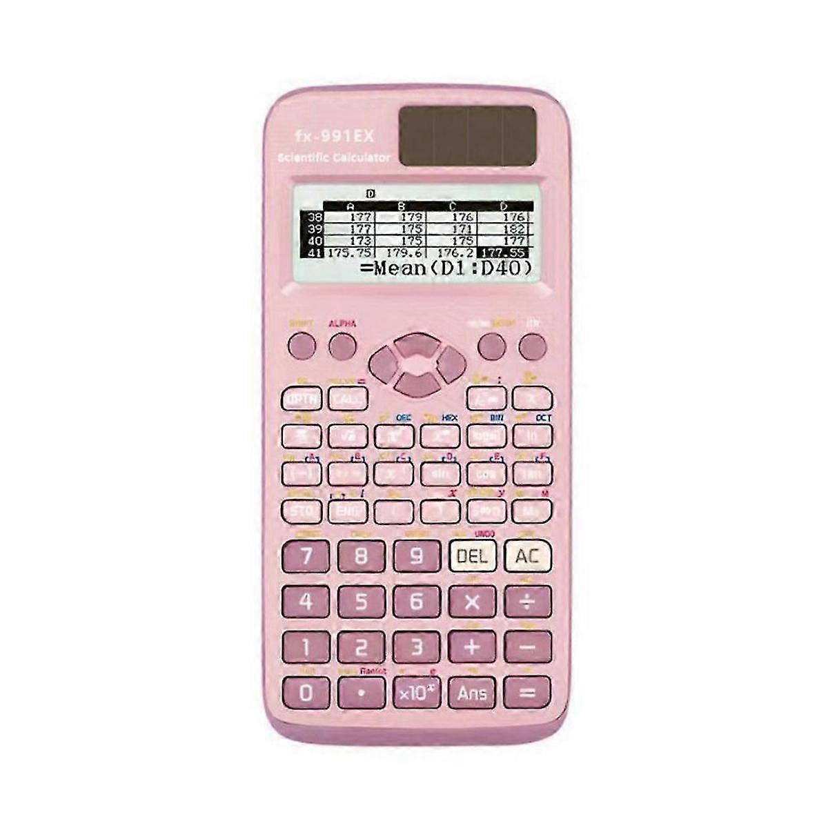 FX-991EX Calculadora científica 552 funciones Calculadora funcional C