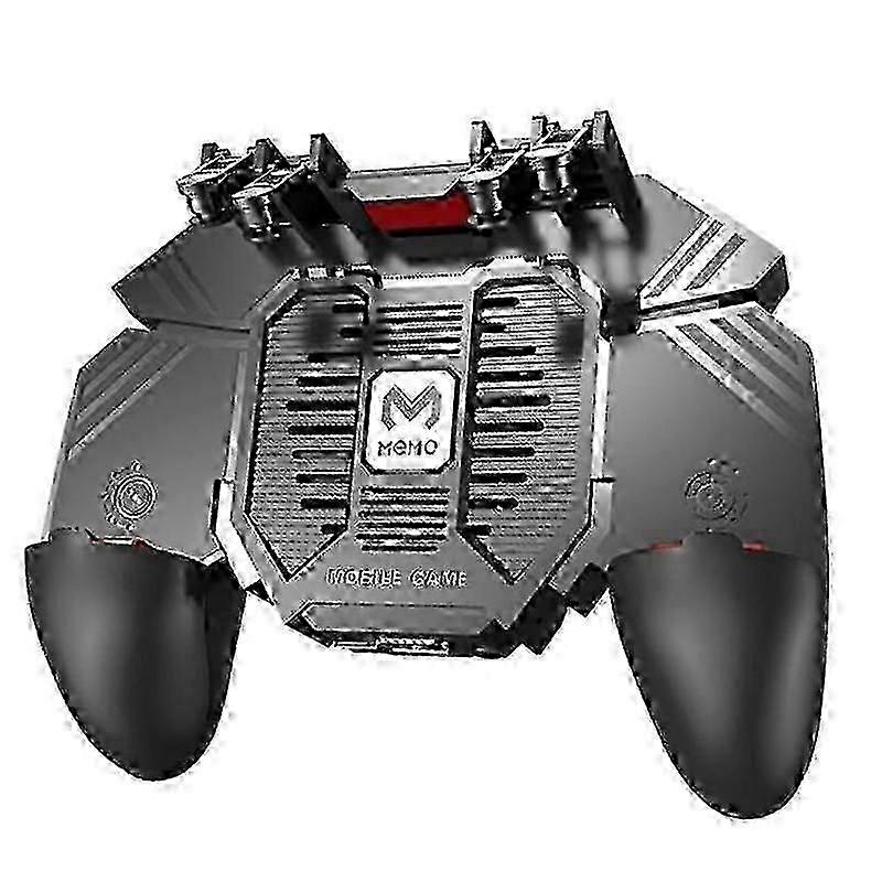 Memo Ak77 Game Trigger Phone Cooler Fan Game Controller Controller With Fan Mobile Trigger Joystick(4000mah)