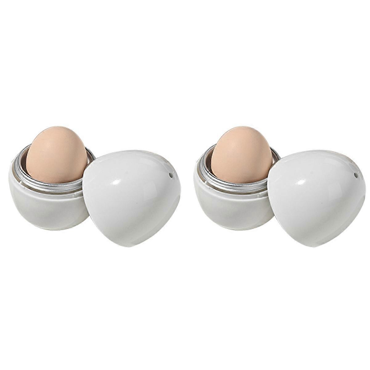 Microwave Oven Egg Steamer Egg Boiling Tool Boiled Soft-Boiled Eggs Mini Home Appliance Heating Box