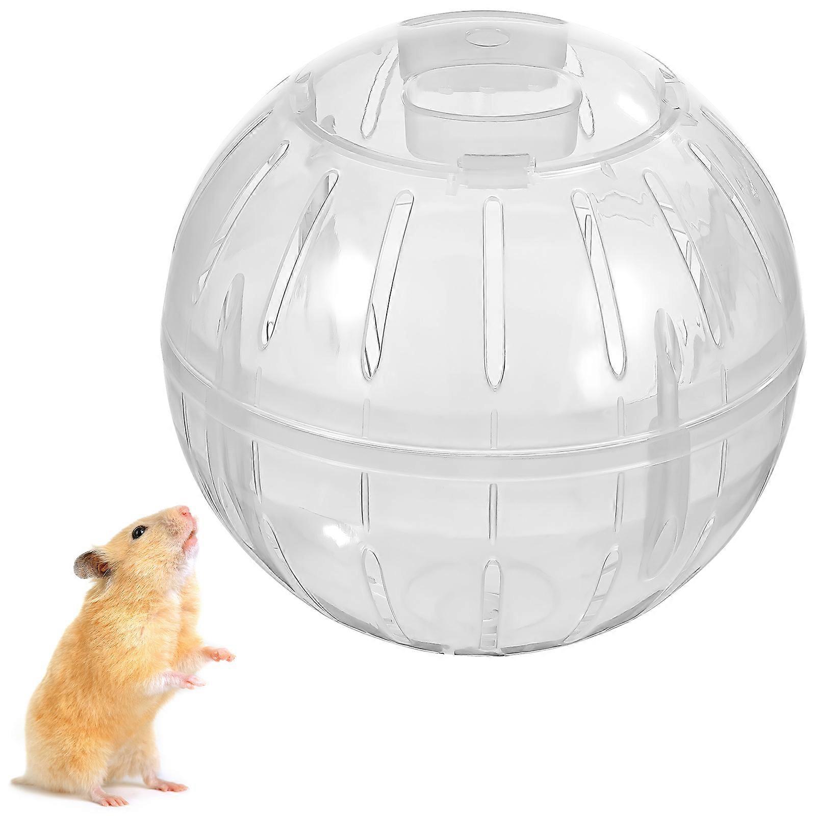 Indoor Hamster Exercise Ball for Running 4Pcs Transparent Pet Toy