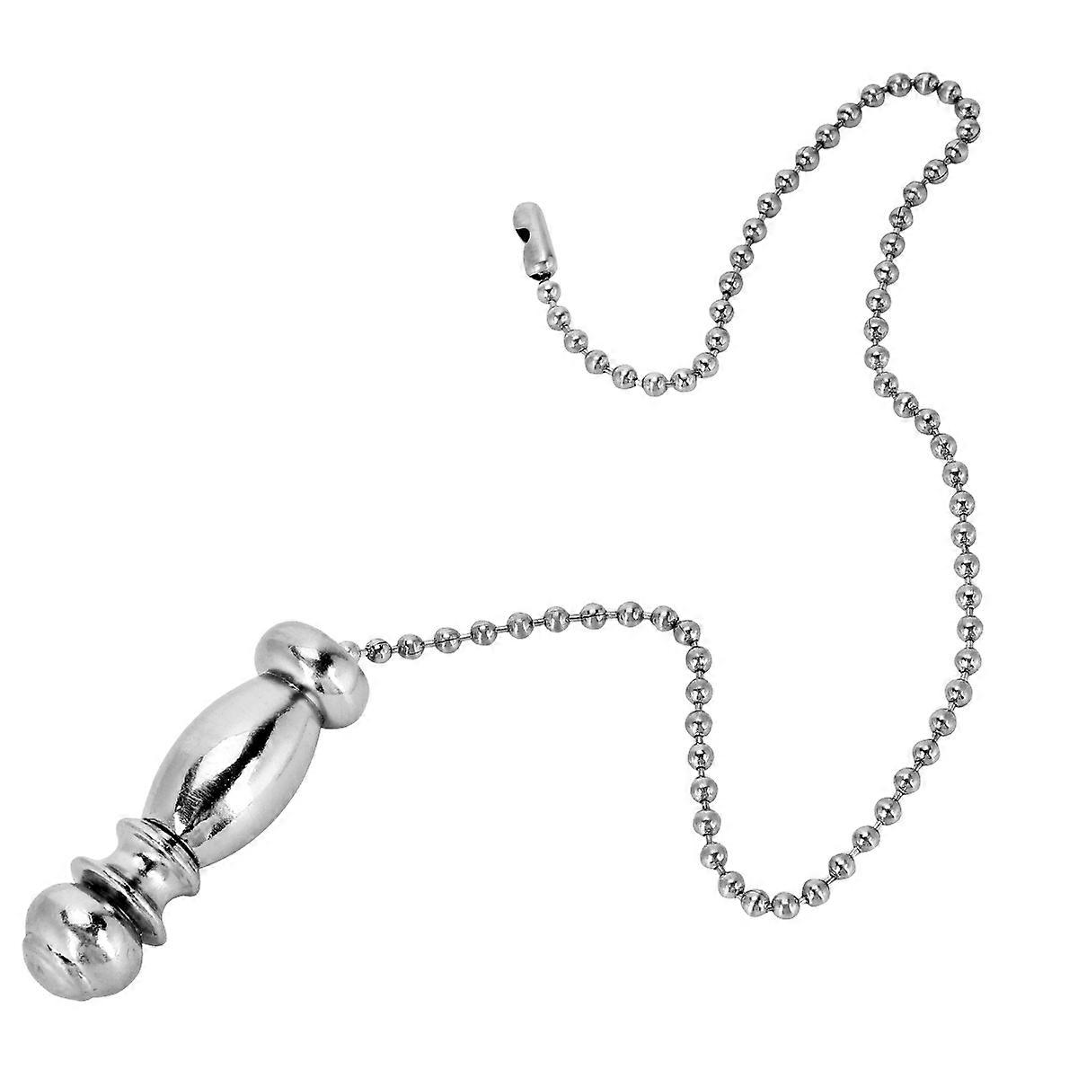 Iron Pendant Lamp Cable Pull Chain Extension Silver