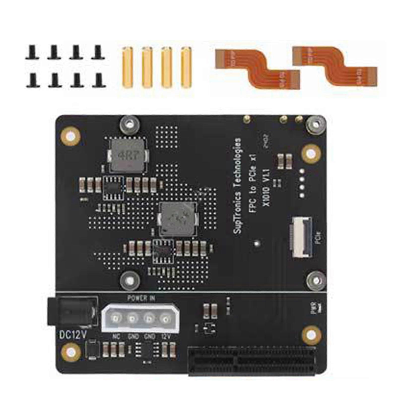 PCIe Connectors PCIe Adapter Board Expansion Replacement For 5 Development Flexible Power Supply