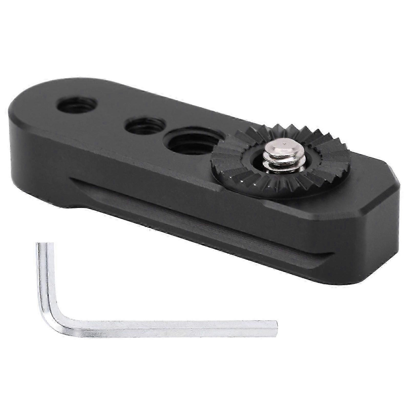 Alloy Camera Stabilizer Expansion Plate Gear Adapter Board For Zhiyun Weebill S Black