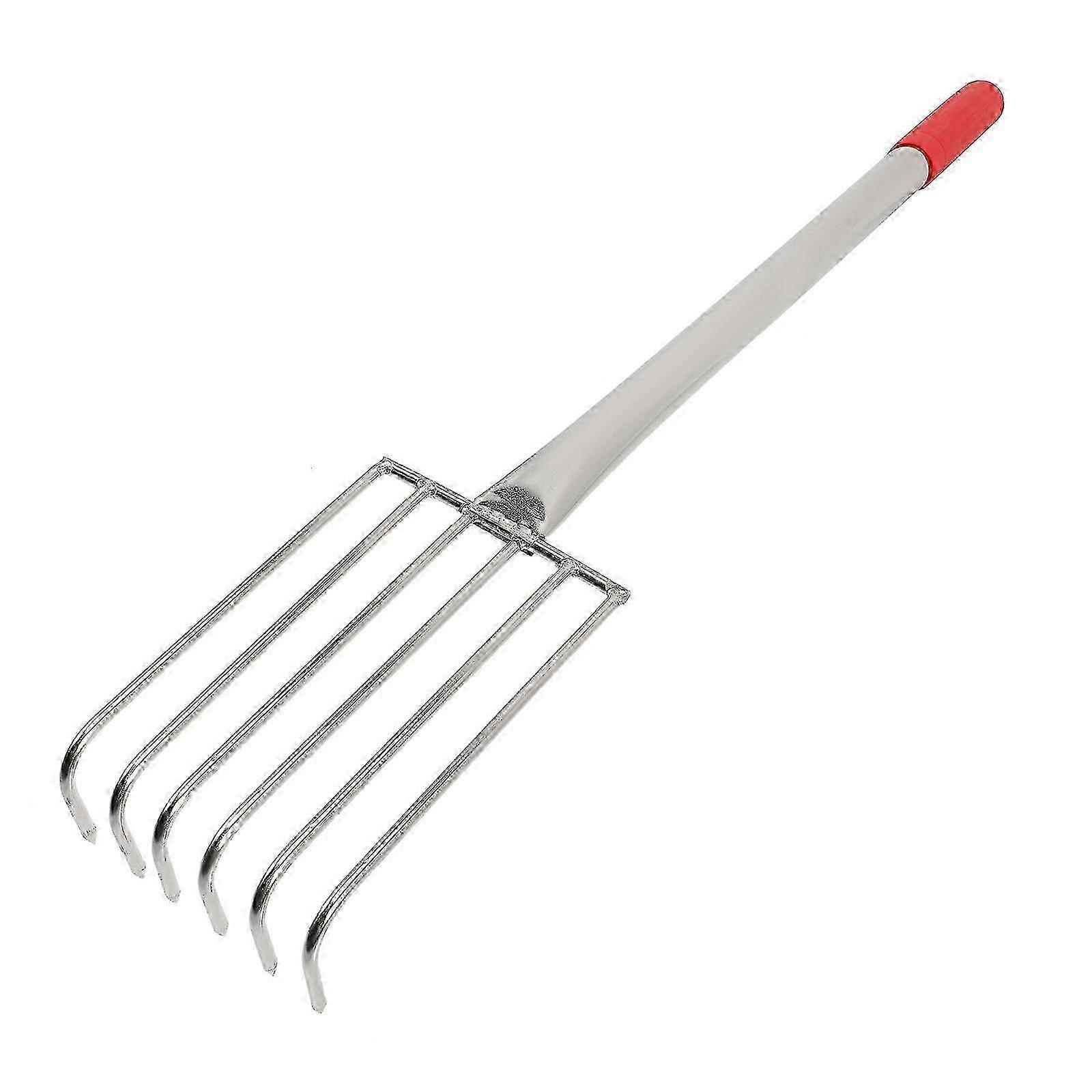Stainless Steel Rake Leaf Garden Lawn Yard Beach Digging
