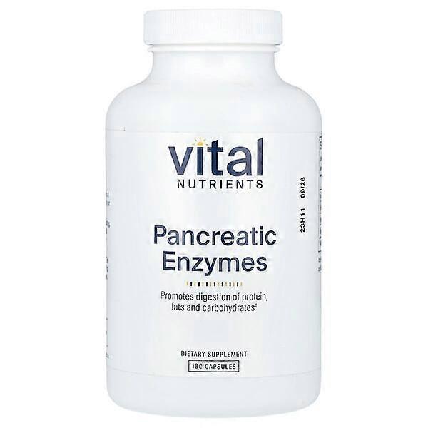 Vital Nutrients, Pancreatic Enzymes , 180 Capsules