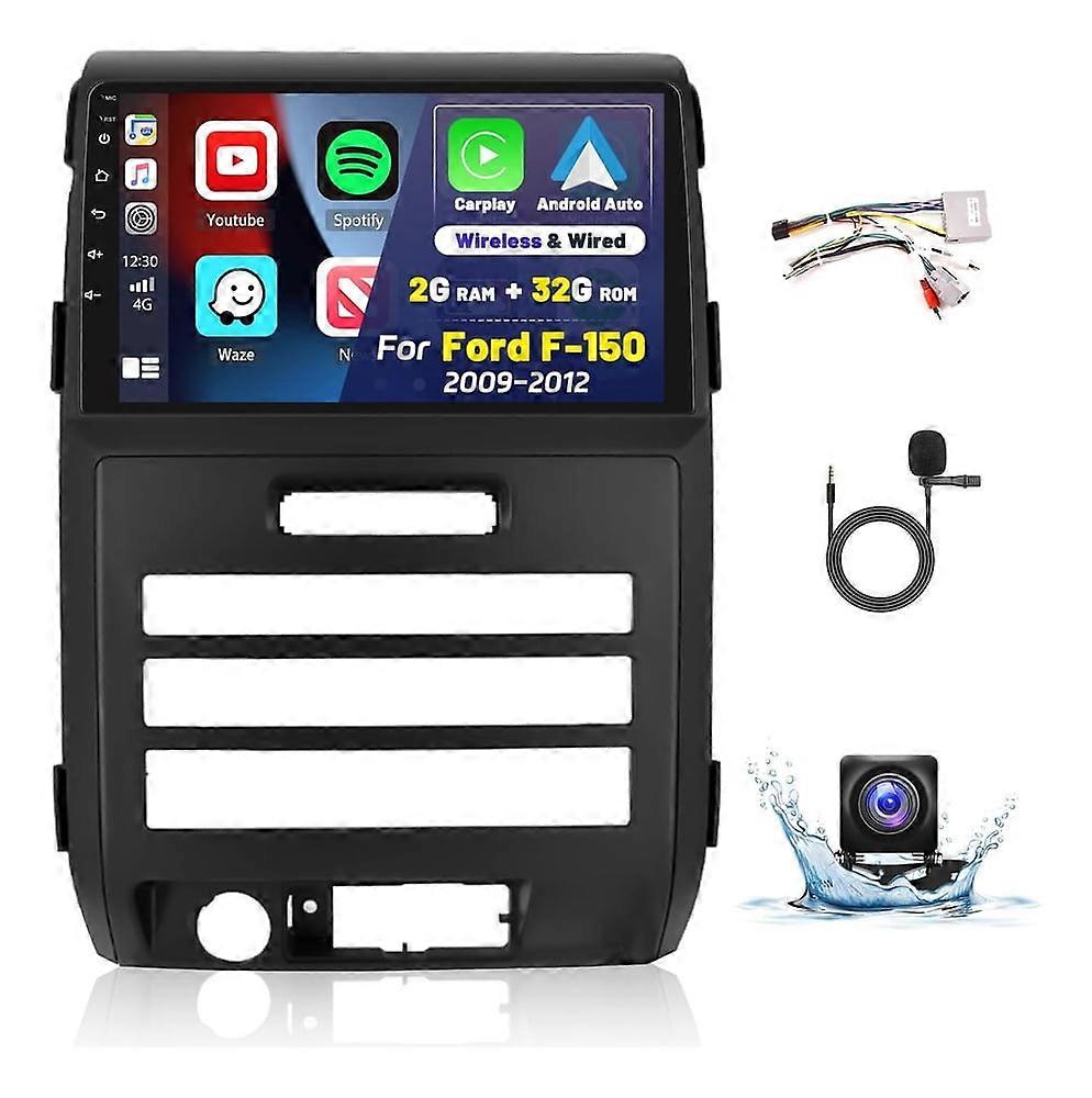 Stereo Radio for Ford F-150 SVT raptor 2009-2012 Android Carplay 2+32