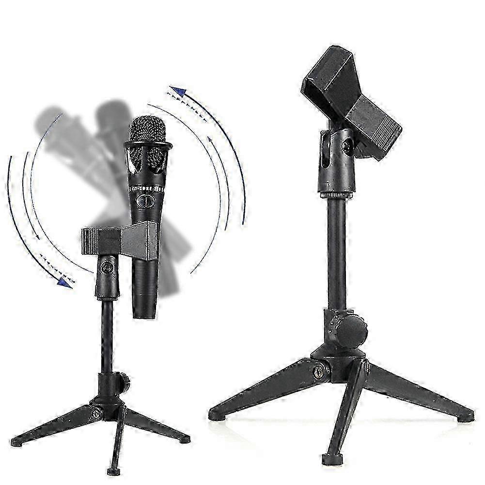 Microphone Stand Floor Height Adjustable W Extending Telescoping Boom Arm 25-26