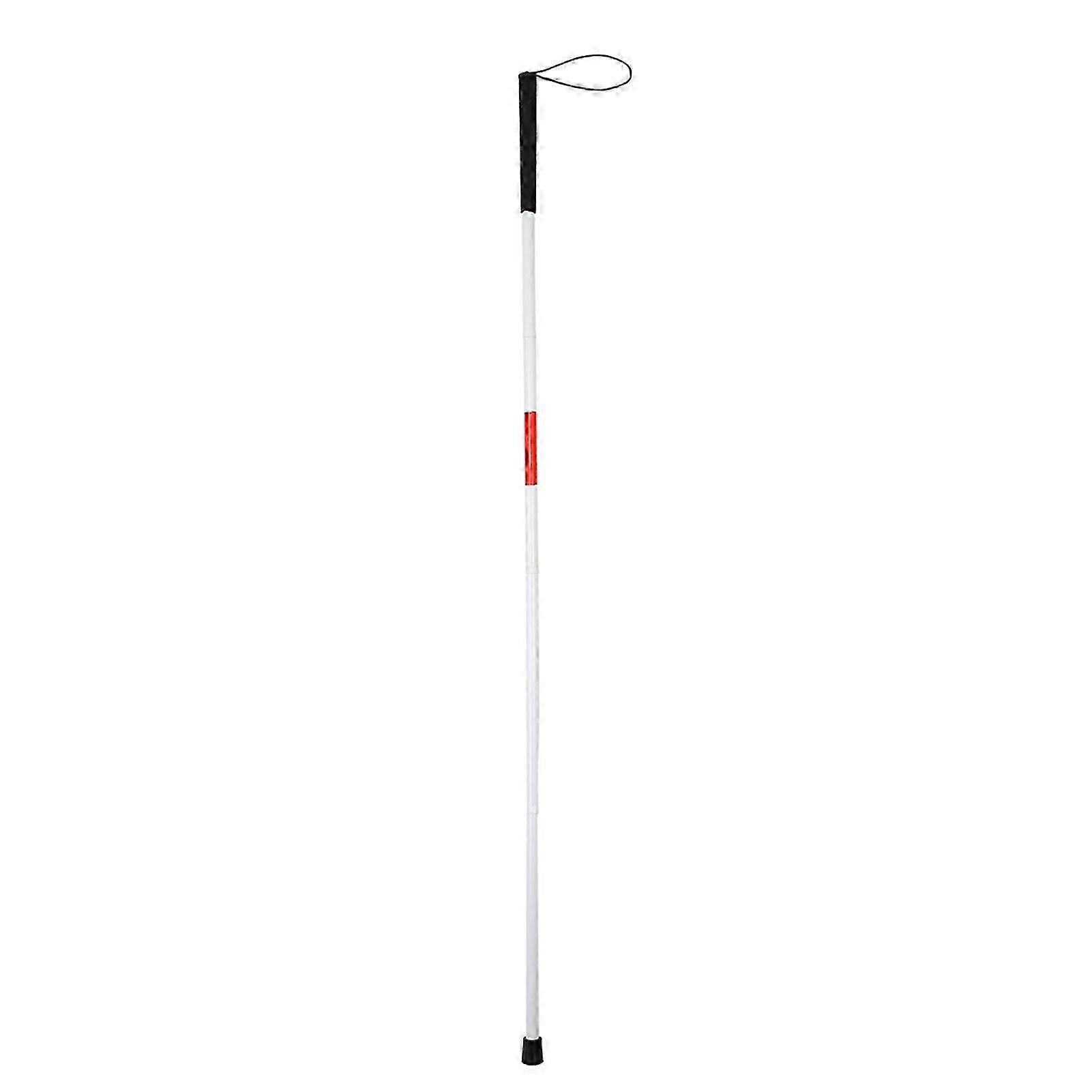 Folding Foldable Reflective Cane Crutch Portable Anti Shock Guide Walking Stick for The Blind