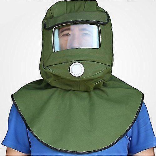 Sand Blasting Hood Cap Anti Wind/sandblaster Tools Dust Protective Face Mask
