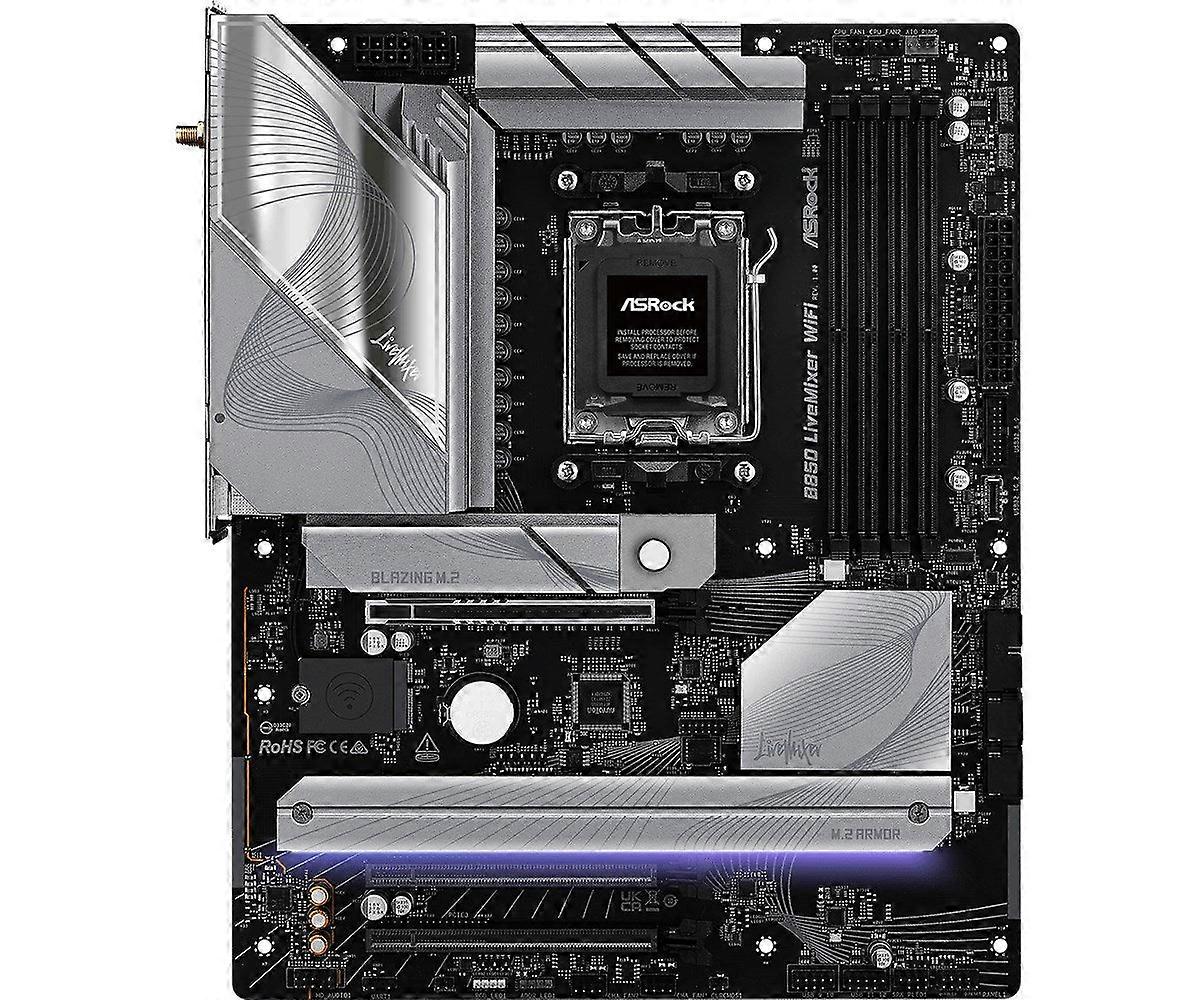 Asrock B850 Livemixer Wifi Amd B850 Prise Am5 Atx