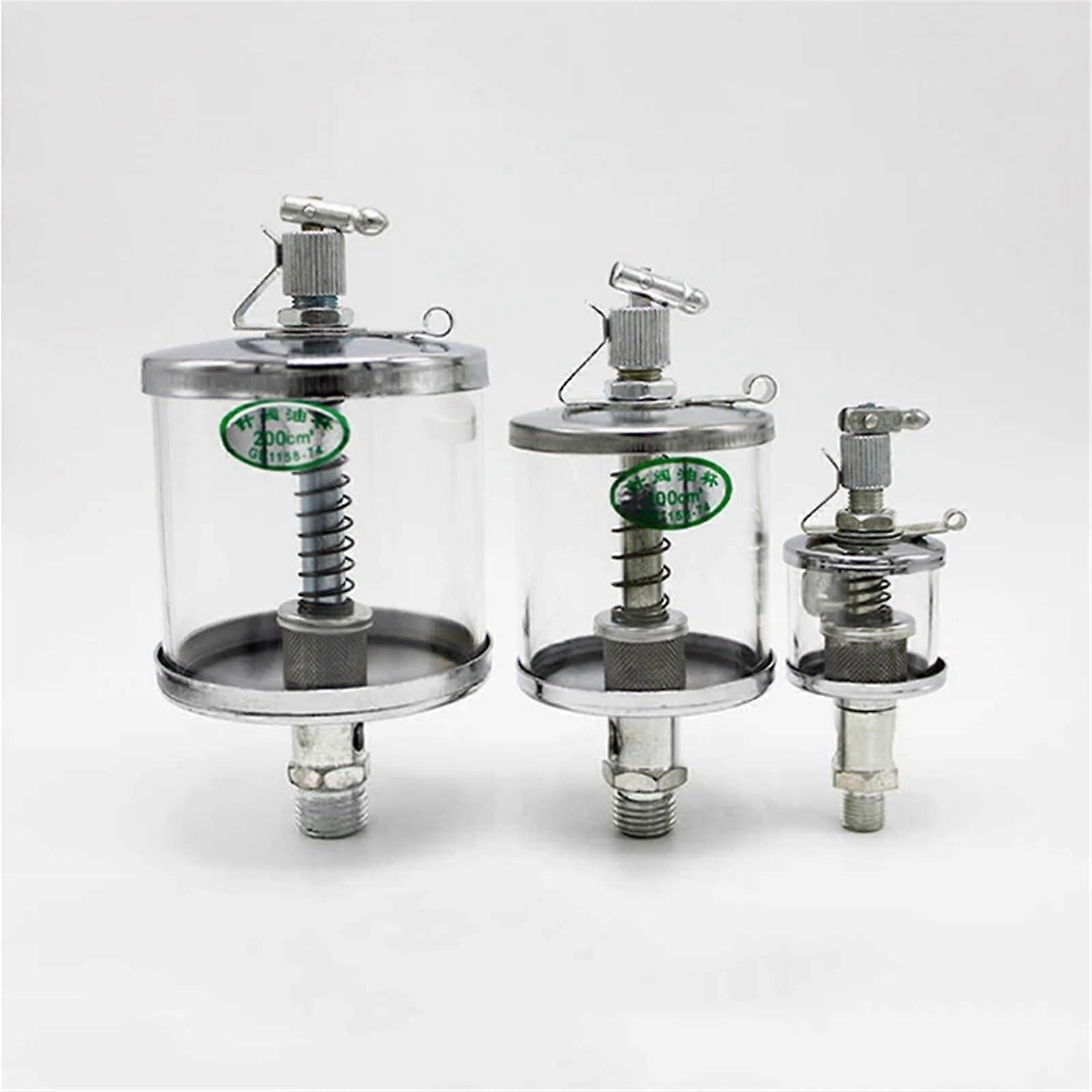 M8x1 Metric Male Thread Oil Cup Sight Gravity 16ML Drip Feed Oiler Lubricator For Machine Tool Lubrication