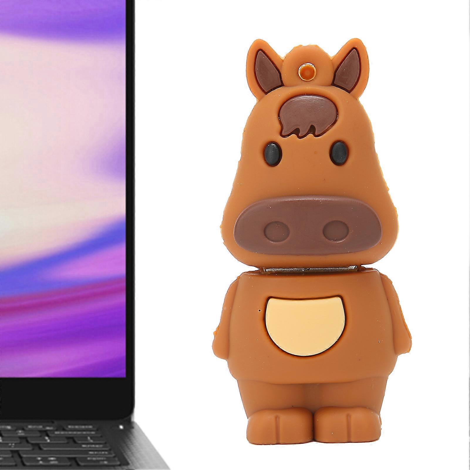 USB Flash Drive Portable Cartoon Storage Memory Stick for USBA Port Desktop Computer Laptop Tablet Computer TV(64GB )