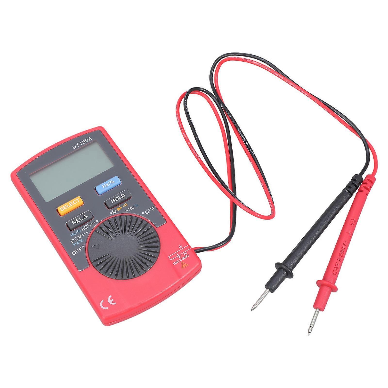 High Precise Digital Multimeter With Automatic Ranges for Home Circuit Testing Check and Laboratory Research Lightweight Multicolor