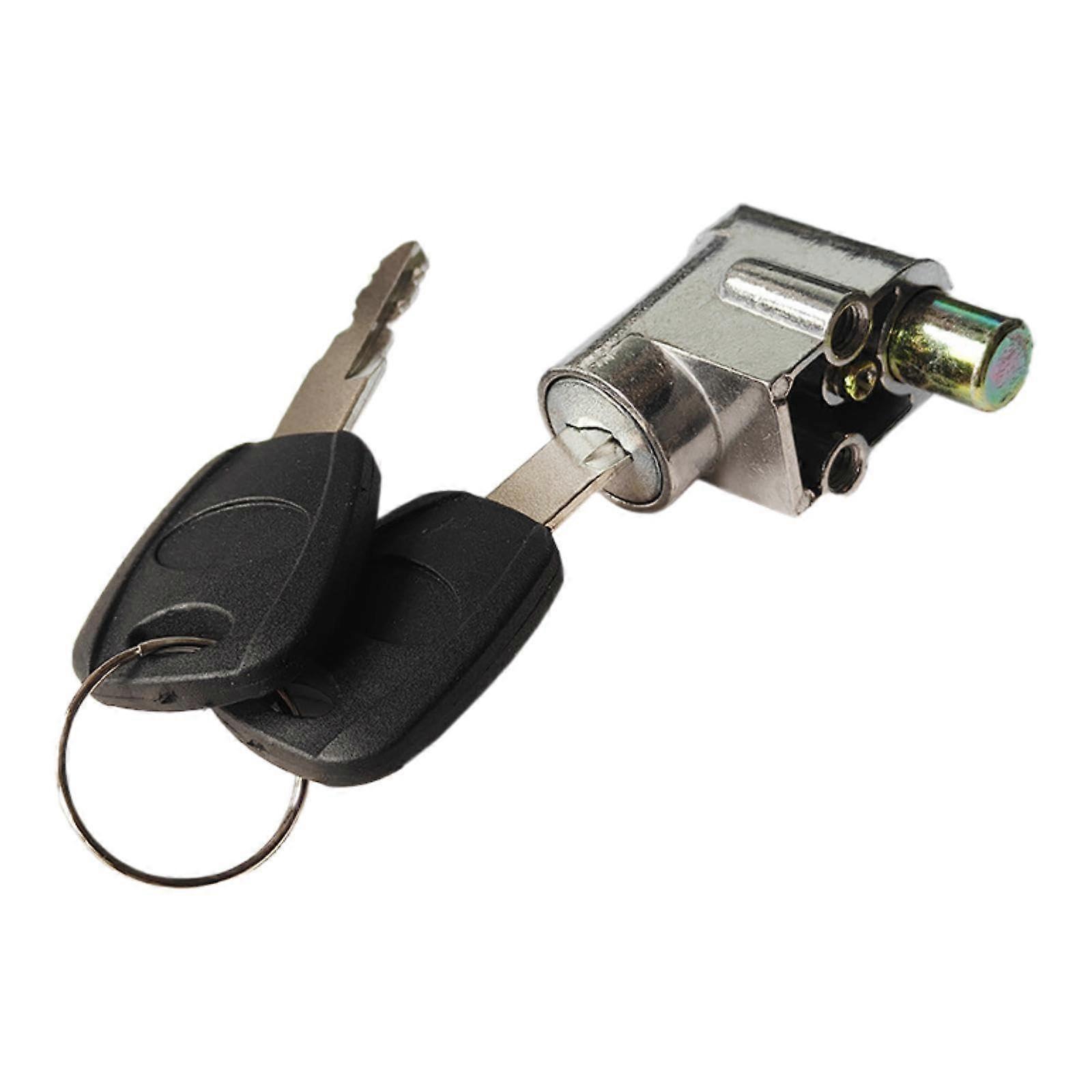 Battery Cylinder Lock Universal Multifunction Portable AntiTheft Battery Box Lock With 2 Keys For Bicycles