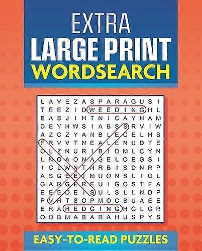 Extra Large Print Wordsearch by Eric Saunders Paperback
