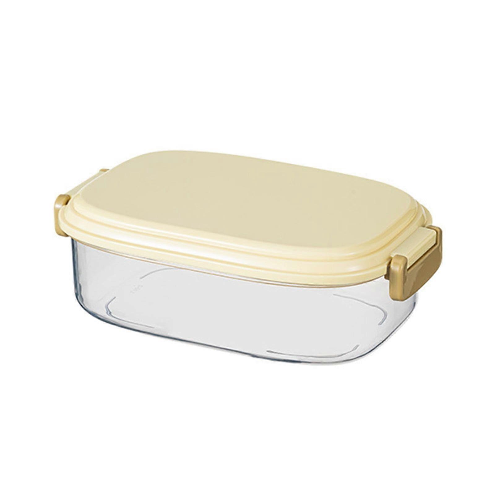 Large Glass Food Storage Containers with Lids - Airtight Set, Compatible with Poaug Closure Bags, Extra Large Baking Dish, Rectangle Yellow2