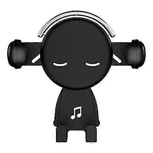 Car Phone Holder  Adjustable Vent Mount, Universal Fit, Black