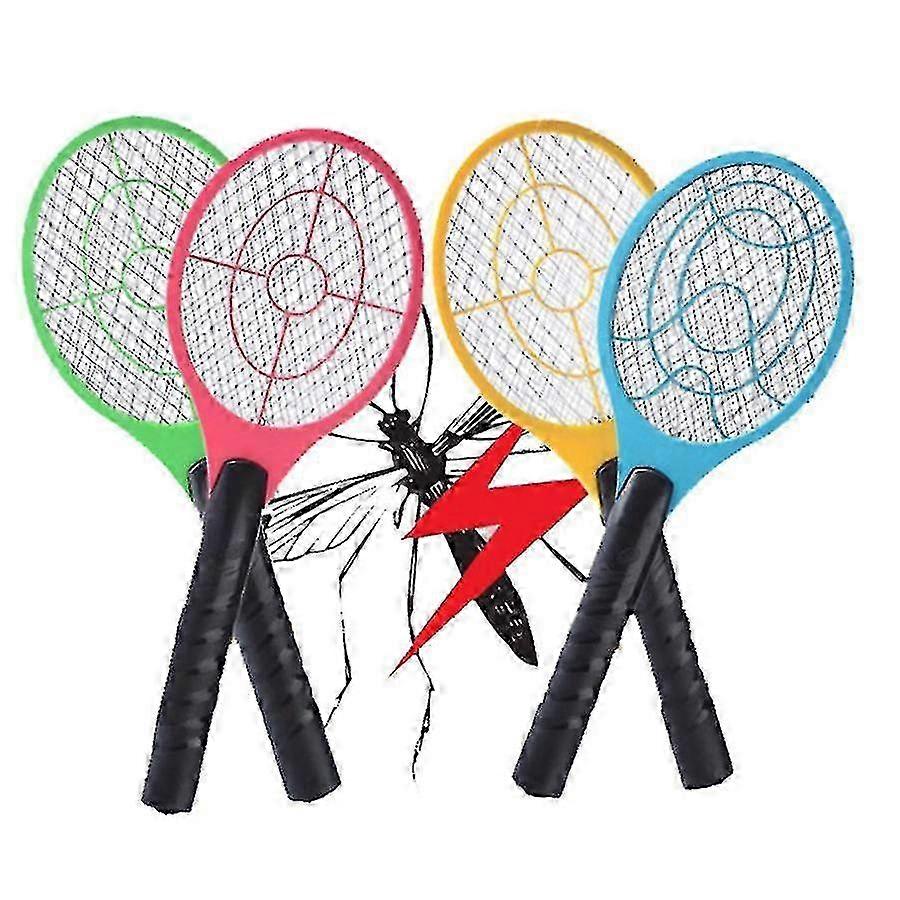 Bug Zapper Racket Swatter - Rechargeable, Durable Electric Insect Killer for Mosquitoes, Wasps & Pests. Compatible with Various Brands. Best Seller