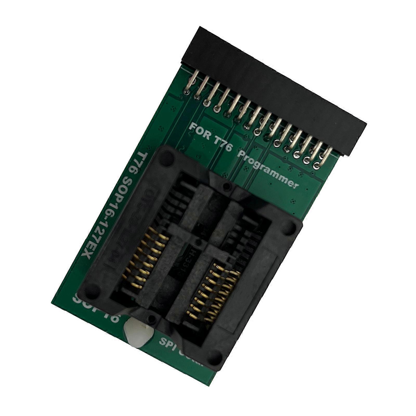SOP16 Burning Adapter 300mil Width 1.27mm Spacing T76 Programmer Chip Compatibility Efficient Multicolor
