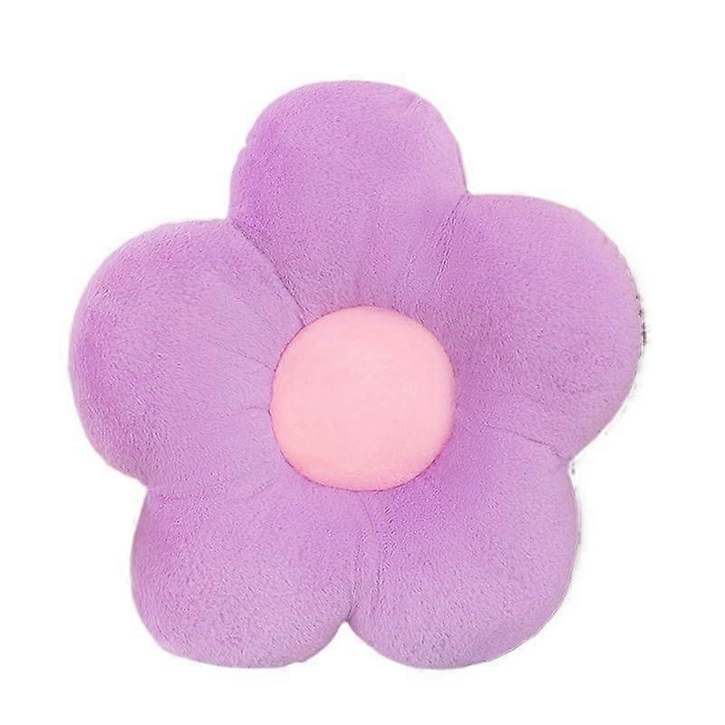 Plush Pillow Cushion – Soft Cozy Support for Home, Office, Car Travel – Purple