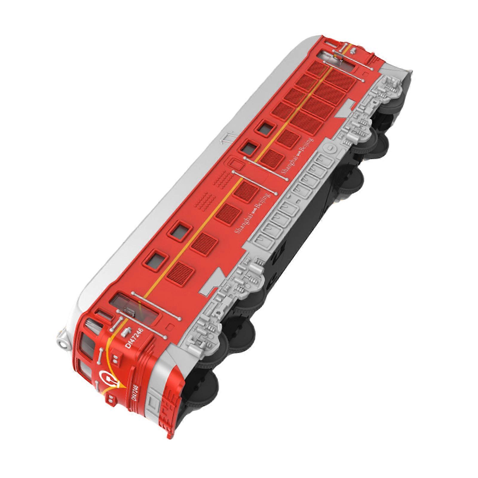 Train Toy Moved By Inertia With Exciting Sound And Light Suitable For Children 3 to 7 Years Old Great Holiday Gifts Multicolor