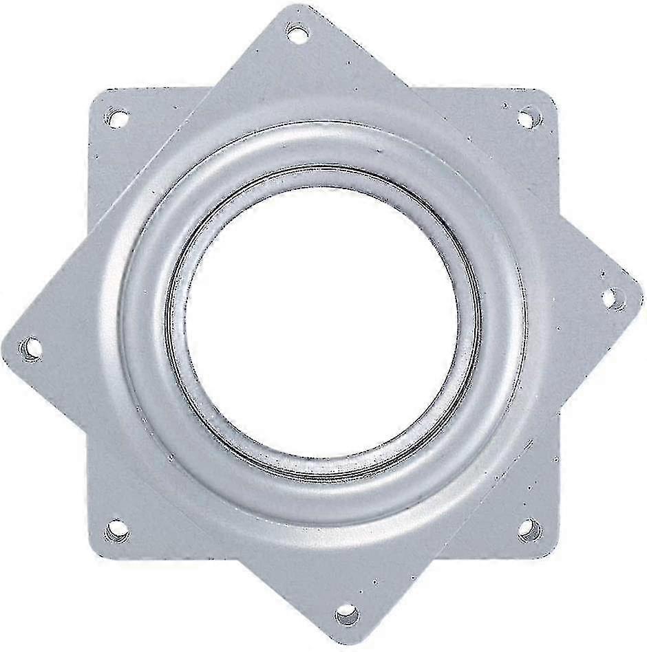 Square Lazy Susan Rotating Platform 360 Degrees Turntable Swivel Plate With6 Inches