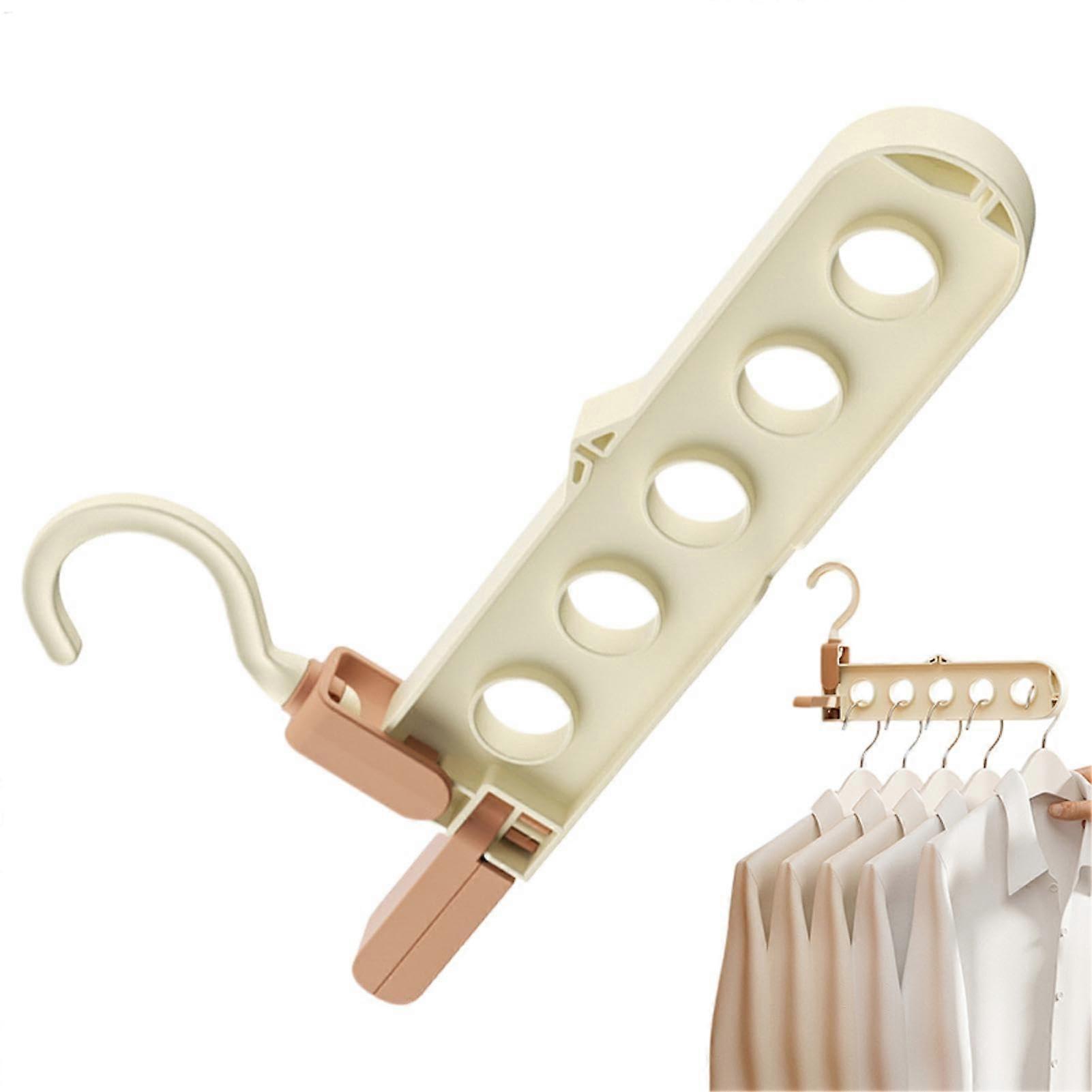 Retractable Drying Rack 5Hole Foldable Wash Basin Space Saving Wardrobe Organizer For Wardrobe Storage