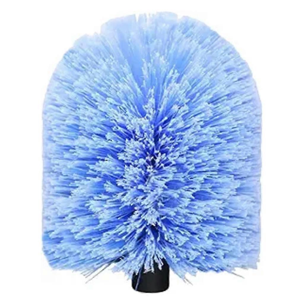 Twist-on Cobweb Duster Head Brush, Fits Standard 3/4 Inch Threaded Poles, Attachment Spider Web Duster Brush