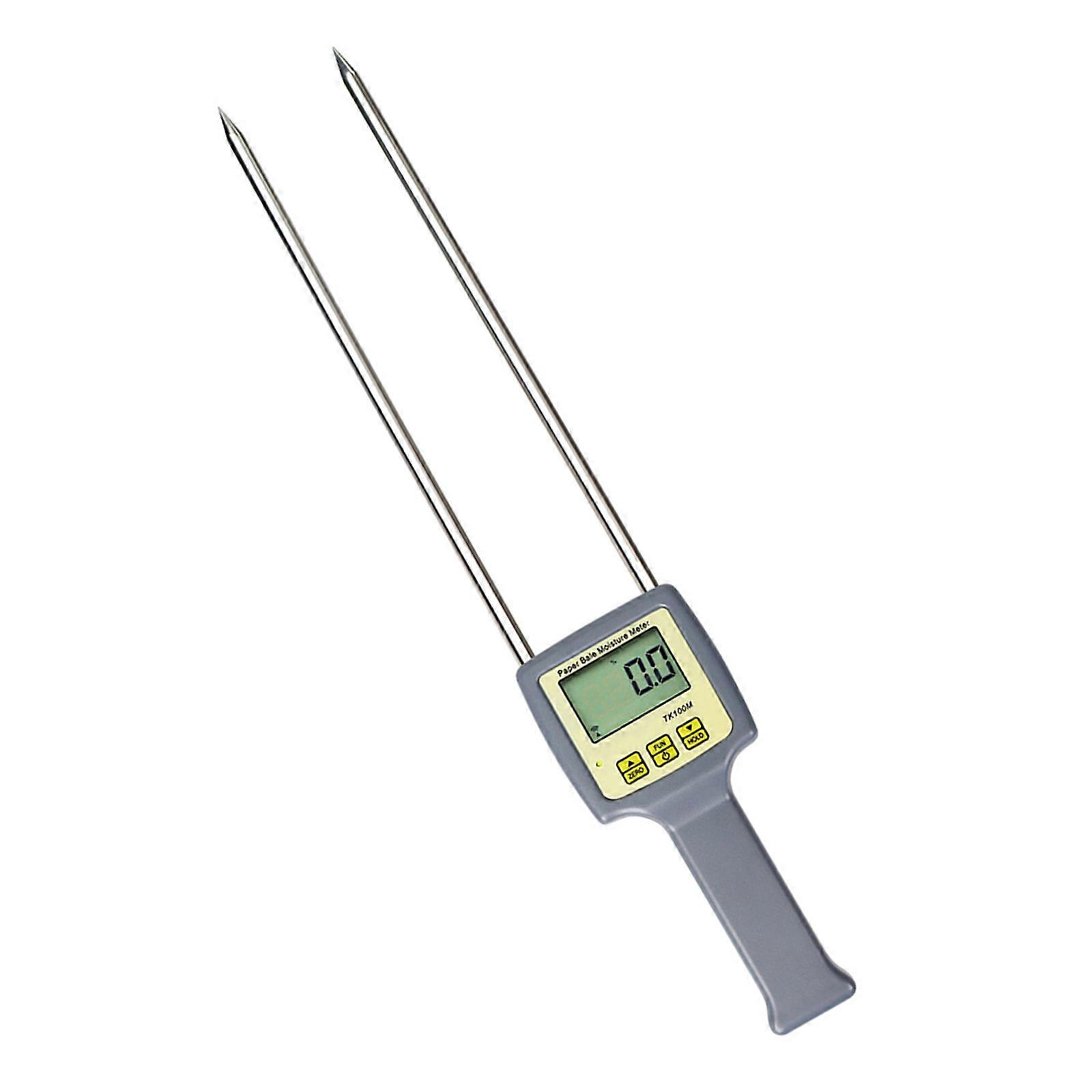 Paper Moisture Meter Probes Accurate Paper Dampness Tester Insert Stable Tool Simple to Use for Paper Quality Control Multicolor