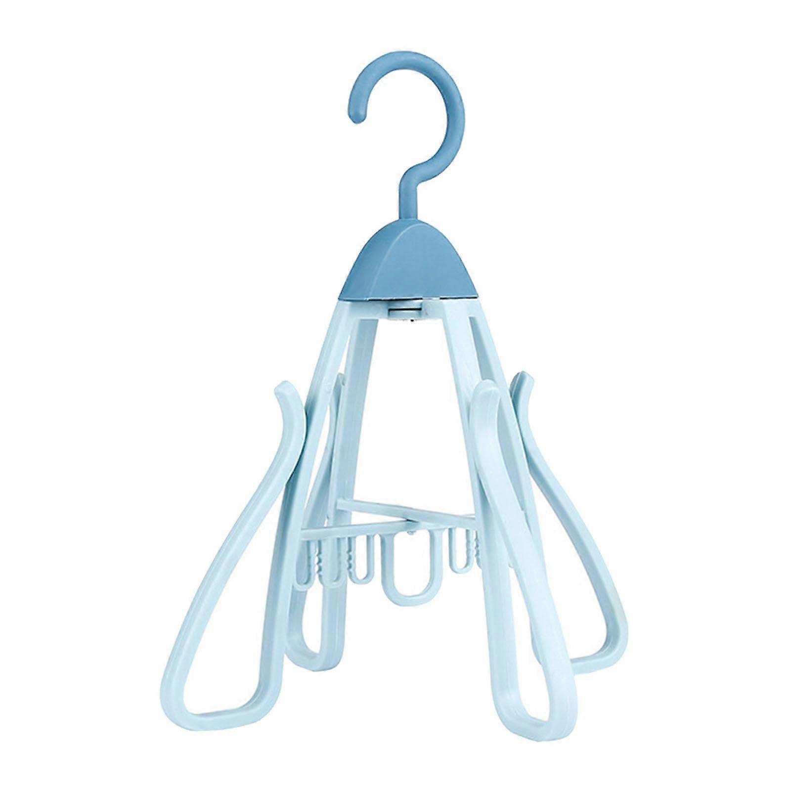 Shoe Rack Organizer Space Saving Shoe Storage Shelf for Bedroom Closet Entryway, Blue