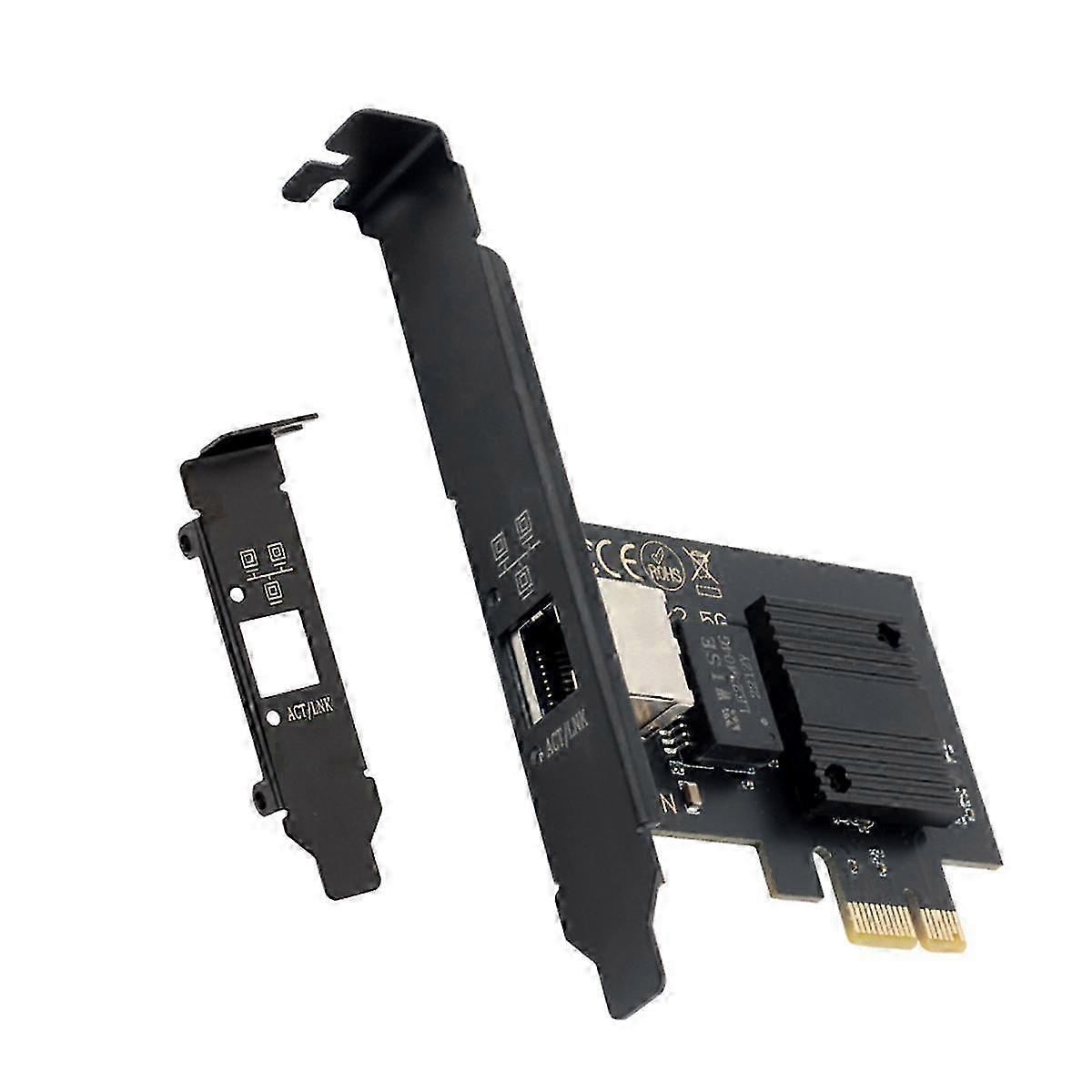 2500Mbps RJ45 I226 Network Card 2.5G Gigabit Ethernet Single Ports 100/1000/2500Mbps Game Network Card for Desktop hwy