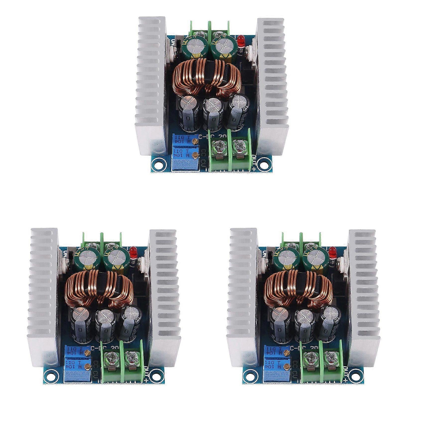 3X Module Adjustable DC 6-40V to 1.2-36V Voltage Regulator Buck Converter Constant Current Power Sup